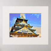 Osaka Castle ポスター (正面)
