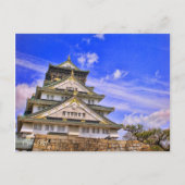 Osaka Castle (Blue sky ver.) ポストカード (正面)