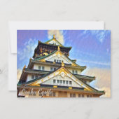 Osaka Castle: Flat Card (正面)