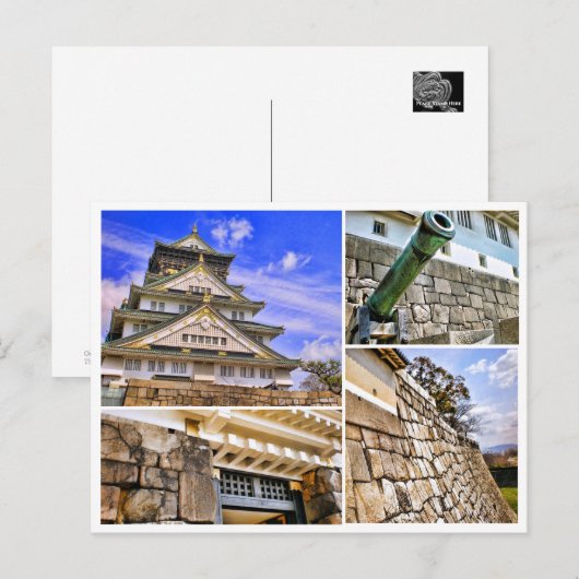 Osaka Castle (Various scenes ver.) [Postcard] ポストカード (正面/裏面)