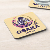 Osaka Japan Cherry Blossoms コースター (左側)