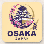 Osaka Japan Cherry Blossoms コースター (正面)
