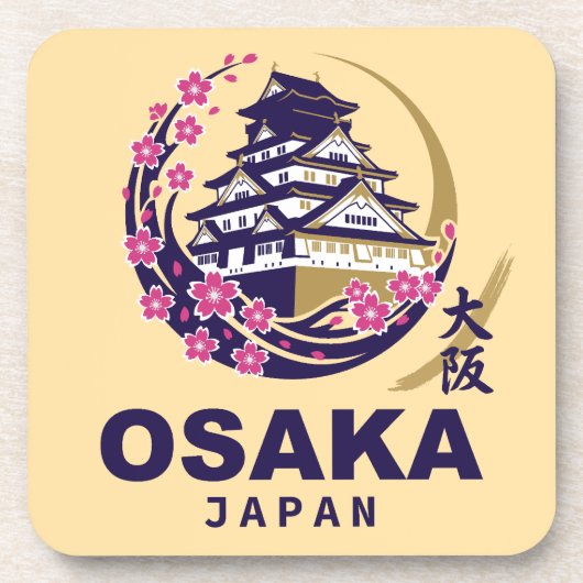 Osaka Japan Cherry Blossoms コースター (正面)