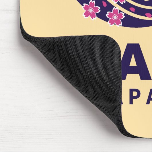 Osaka Japan Cherry Blossoms マウスパッド (コーナー)