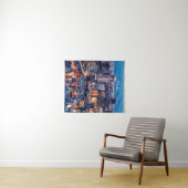 Osaka, Japan cityscape タペストリー (インサイチュ(横))