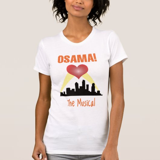 Osama: ミュージカル tシャツ (正面)