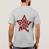 OSAVICH スターTシャツ (カッコいい) Tシャツ (裏面)