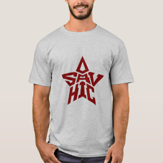 OSAVICH スターTシャツ (カッコいい) Tシャツ