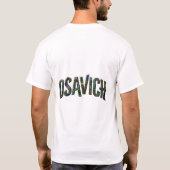 OSAVICH Tシャツ (見た目最高) (裏面)