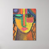 OSBで頼抽象芸術ア絵画クリルを使用しない キャンバスプリント (正面)