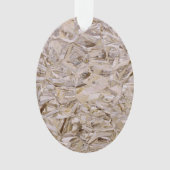 OSBカッコいい建築合板テクスチャプリント オーナメント (正面)