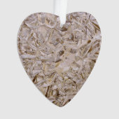 OSBカッコいい建築合板テクスチャプリント オーナメント (正面)