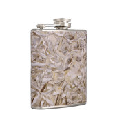 OSBカッコいい建築合板テクスチャプリント フラスク (右)