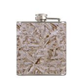 OSBカッコいい建築合板テクスチャプリント フラスク (裏面)