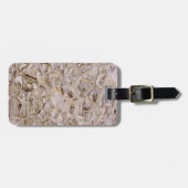 OSBカッコいい建築合板テクスチャプリント ラゲッジタグ (正面横)