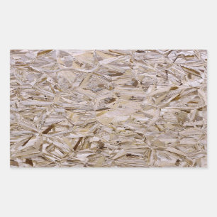 OSBカッコいい建築合板テクスチャプリント 長方形シール