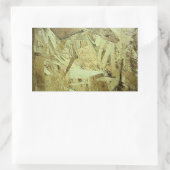 OSBチップボード合板 長方形シール (バッグ)