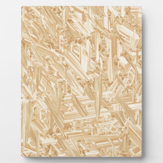 OSBパターンチップボードの改修 フォトプラーク (正面)