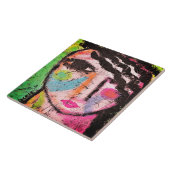 OSBボーファンキード上の抽象芸術ポートレート タイル (側面)