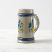 Osborne Family Crest Beer Stien ビールジョッキ (正面右)
