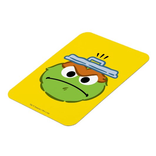 Oscar Angry Face マグネット (左側)