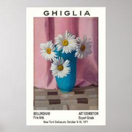 Oscar Ghiglia Floral Art Exhibition Poster ポスター