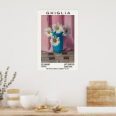 Oscar Ghiglia Floral Art Exhibition Poster ポスター (キッチン)