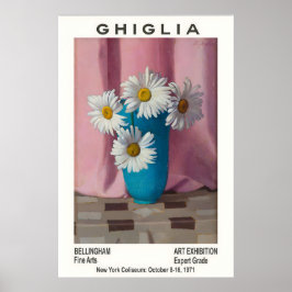 Oscar Ghiglia Floral Art Exhibition Poster ポスター