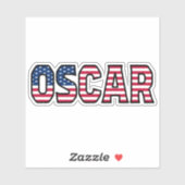 Oscar Name Vorname USA Sticker Stickerset シール (シート)