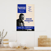 Oscar Peterson jazz poster - London House Sessions ポスター (キッチン)