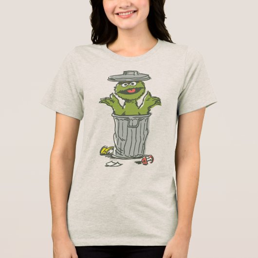 Oscar the Grouch Vintage トライブレンドＴシャツ (正面)