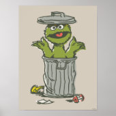 Oscar the Grouch Vintage ポスター (正面)
