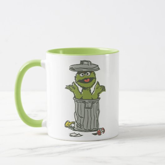 Oscar the Grouch Vintage マグカップ (左)