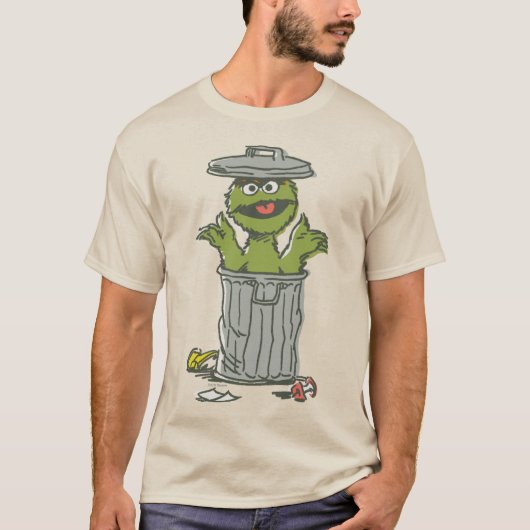 Oscar the Grouch Vintage Tシャツ (正面)