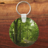 Osceloa Island Weir Dam Bristol Tennessee キーホルダー (正面)