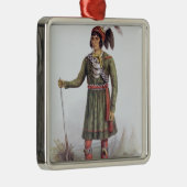 Osceolaか「朝日」、セミノル族のリーダー メタルオーナメント (右)