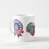 Osceola、NY コーヒーマグカップ (正面左)
