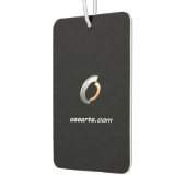 osearts.com黒の背景 カーエアーフレッシュナー (左)