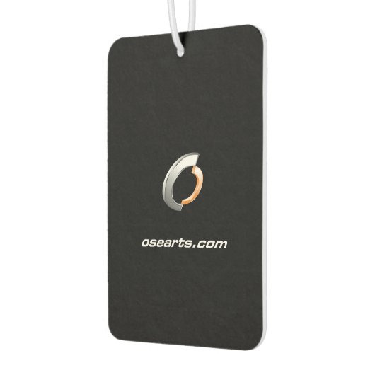 osearts.com黒の背景 カーエアーフレッシュナー (左)