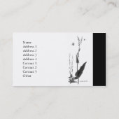 Oseille des Prés 名刺 (裏面)