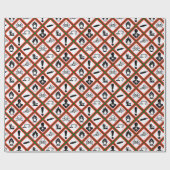 Osha危険警告 ラッピングペーパー (フラット)