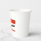 OSHA違反 紙コップ (左)