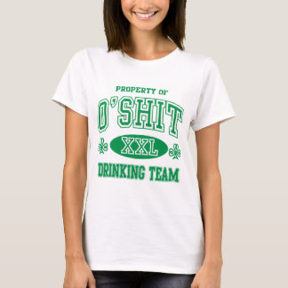 O'Shitのアイルランドの飲むチーム Tシャツ