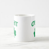 O'Shit Irshのシャムロック コーヒーマグカップ (中央)