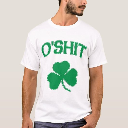 O'Shit Irshのシャムロック Tシャツ (正面)