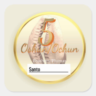 Oshun Ebo /お茶シール スクエアシール