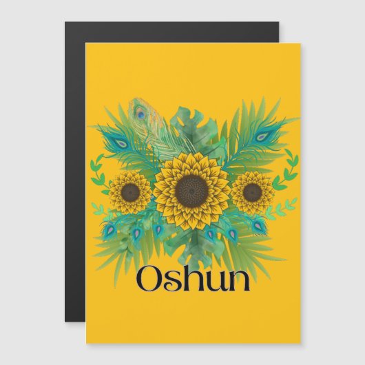 Oshun Goddess Sunflowers (正面/裏面)