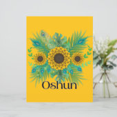Oshun Goddess Sunflowers (スタンド正面)