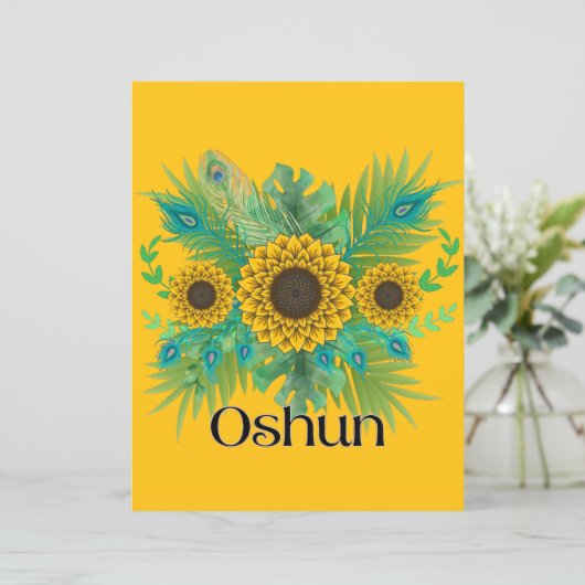 Oshun Goddess Sunflowers (スタンド正面)