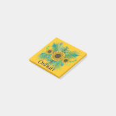 Oshun Goddess Sunflowers ポストイット (アングル)